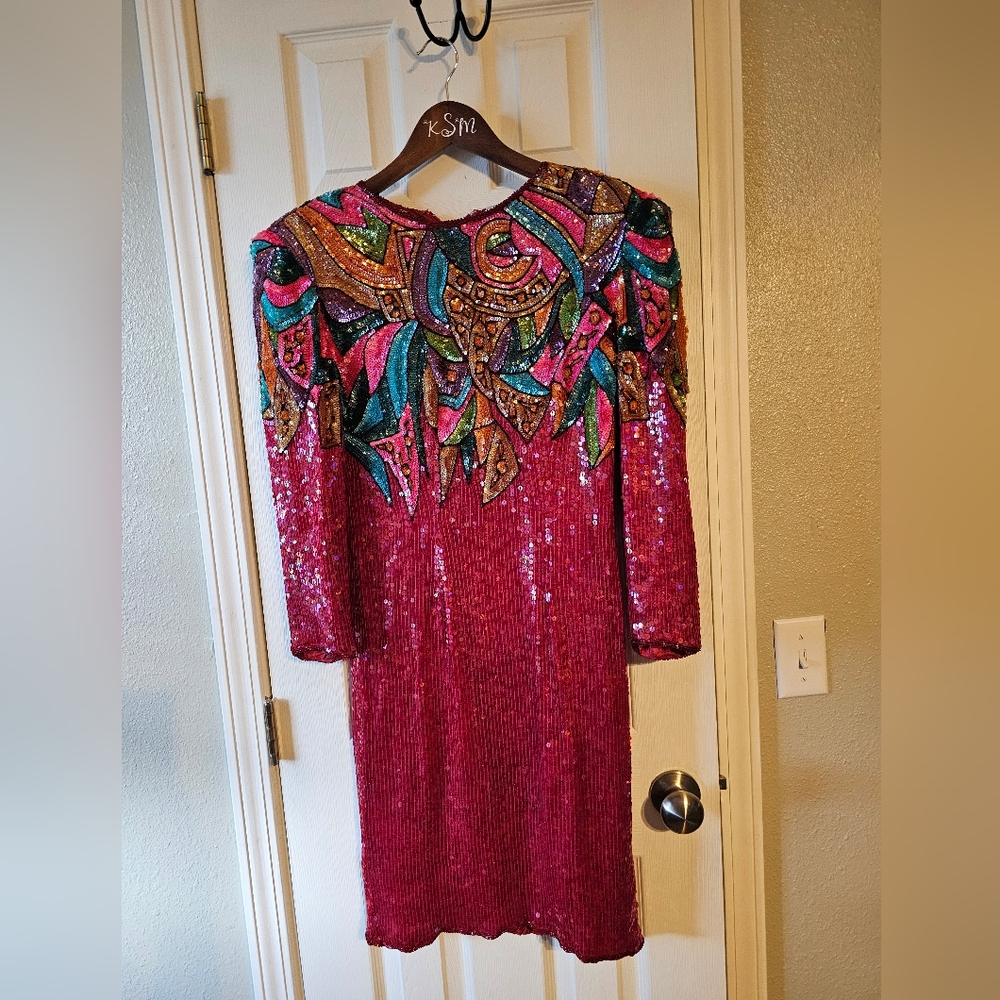 Vintage Sequin Dress